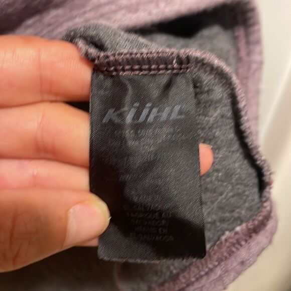 KUHL woman’s purple long sleeve sweatshirt - Picture 9 of 12